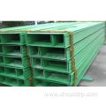 Green color frp cable tray for power cables